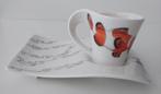 Villeroy & Boch. Clownvis mokje en blad., Ophalen of Verzenden, Zo goed als nieuw