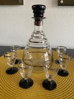 Art deco karaf met glazen, Antiek en Kunst, Ophalen of Verzenden