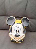 Gele Disney Mickey Mouse lunchtrommel, Verzamelen, Ophalen of Verzenden, Mickey Mouse, Gebruikt, Beeldje of Figuurtje