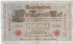 Duitse Rijk, 1000 Mark 1910 KM# P.44b, Postzegels en Munten, Bankbiljetten | Europa | Niet-Eurobiljetten, Verzenden, Duitsland
