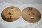 Zildjian K/Z hihat bekkens 1688/1270gr. 14 inch  <25251600>, Gebruikt, ., Drums of Percussie, Ophalen of Verzenden