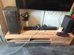 Tv wandmeubel set, Ophalen, Zo goed als nieuw, 25 tot 50 cm