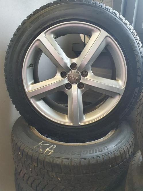 AUDI Velgenset 19 '' (ORIGINEEL)  BRIDGESTONE winterbanden 2, Auto-onderdelen, Banden en Velgen, Banden en Velgen, Winterbanden