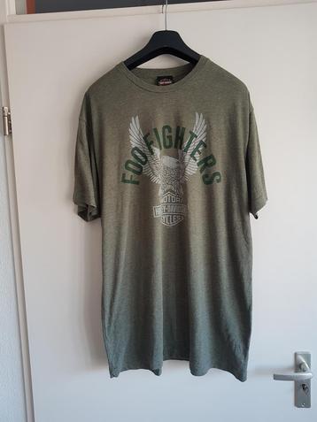 Harley davidson foo fighters t shirt limited edition maat xl beschikbaar voor biedingen