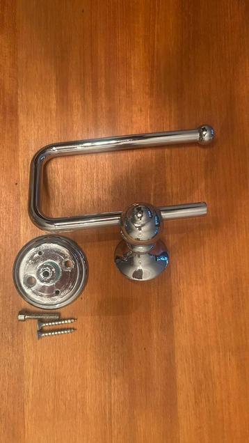 2x WC Rolhouder Chroom - Nieuw beschikbaar voor biedingen