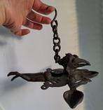 Antieke Olielamp, Antiek en Kunst, Antiek | Lampen, Verzenden