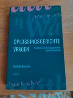 F. Bannink - Oplossingsgerichte vragen, Ophalen of Verzenden, F. Bannink, Ontwikkelingspsychologie, Zo goed als nieuw