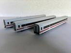 Fleischmann set 3dlg- ICE van de DB, Hobby en Vrije tijd, Modeltreinen | H0, Gelijkstroom, Fleischmann, Wagon, Ophalen of Verzenden
