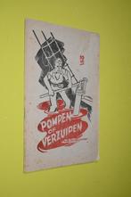 Pompen of verzuipen, (K113) J. van Uyttert- 1942 brochure, Ophalen of Verzenden, Overige soorten, Nederland, Boek of Tijdschrift