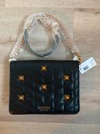 Nieuw! Zwarte Guess crossbody tas met goudkleurige studs, Sieraden, Tassen en Uiterlijk, Portemonnees, Ophalen of Verzenden, Nieuw
