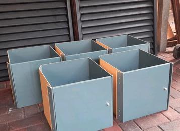 5  deurtjes voor ikea kallax Vakkenkast  beschikbaar voor biedingen