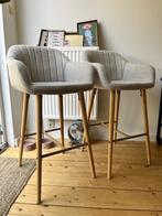 2 barkrukken / barstoelen, Huis en Inrichting, Barkrukken, 2 krukken, Ophalen, Gebruikt, 90 cm of meer
