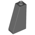 Lego Dark Bluish Gray Slope 75 2 x 1 x 3 - Hollow Stud, Ophalen of Verzenden, Gebruikt, Losse stenen, Lego