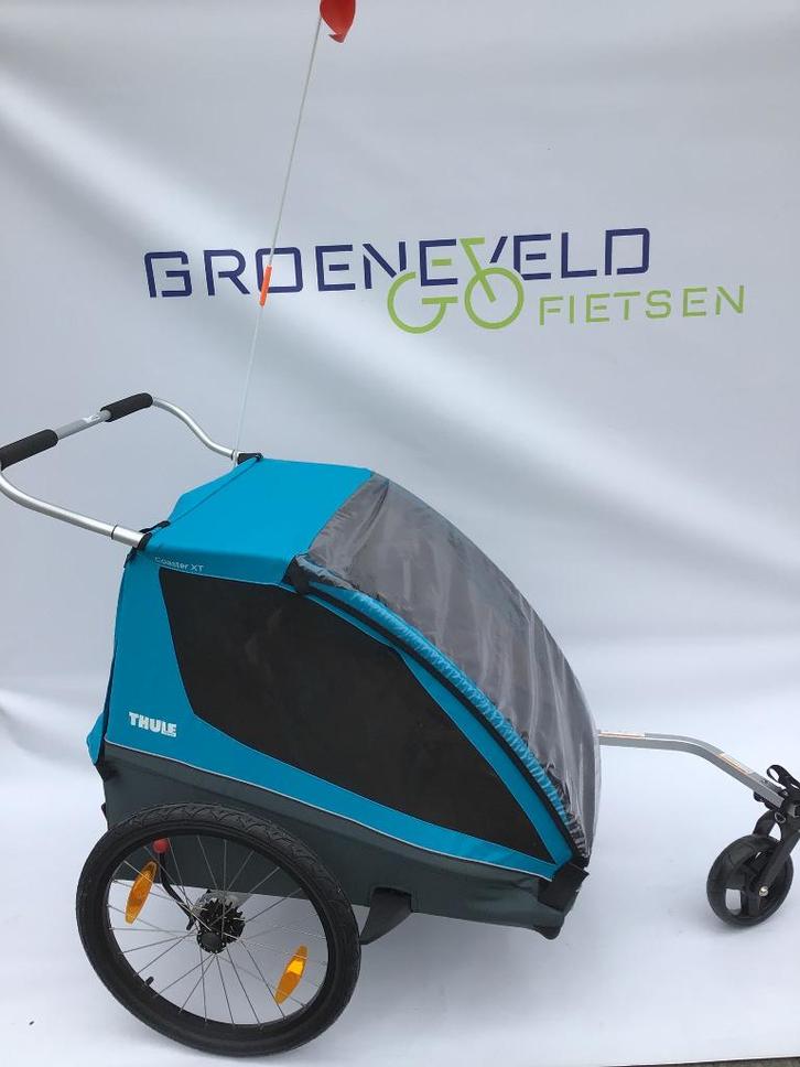 Thule Coaster 2 XT Bike trailer + stroll, Fietsen en Brommers, Fietsaccessoires | Aanhangers en Karren, Nieuw, Kinderkar, 40 tot 60 kg