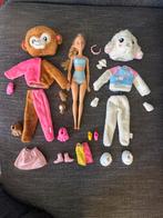 Barbie met apen en schapen pak, Ophalen of Verzenden, Zo goed als nieuw, Barbie