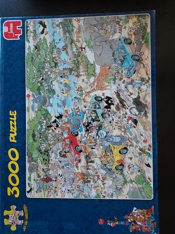 Jan van Haasteren Safari 3000 stukjes - Compleet! beschikbaar voor biedingen