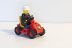LEGO 6611 -1 2e # Classic Town Fire: Fire Chief's Car, Ophalen of Verzenden, Gebruikt, Complete set, Lego