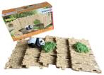 Schleich paddock met panda #in doos#, Ophalen of Verzenden, Zo goed als nieuw