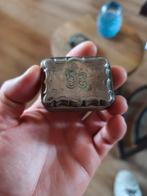 antiek zilveren pepermuntdoosje, Ophalen of Verzenden, Zilver