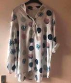 Blouse met bollenprint, Ophalen of Verzenden, Gedragen, Wit