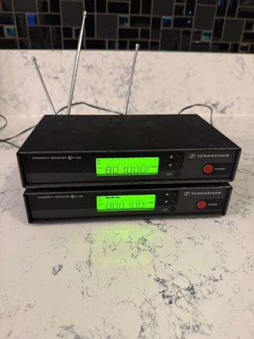 2x Sennheiser EW100 voor de liefhebber beschikbaar voor biedingen