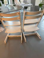 2 Witte Stokke Tripp Trapp Stoelen - Opknappers, Kinderen en Baby's, Kinderstoelen, Ophalen of Verzenden, Gebruikt, Meegroeistoel