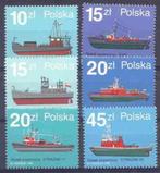 Brandweer boten - Polska 1988 - Postfris 6v, Verzenden, Postfris, Overige thema's