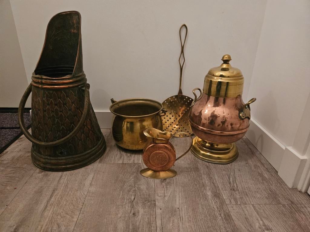 Koperen kannen, Ophalen, Koper