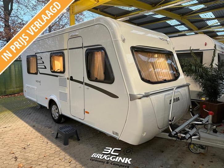 Eriba Nova Light 442 - BORCULO, Caravans en Kamperen, Caravans, tot en met 3, Standaardzit, Eriba, 2 aparte bedden, Overige typen