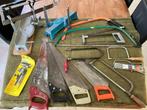 Handzaag, metaalzaag, boomzaag, verstekzaag, Doe-het-zelf en Verbouw, Gereedschap | Handgereedschap, Ophalen of Verzenden, Gebruikt