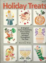 Holiday Treats Book 1- Martha Mier, Muziek en Instrumenten, Bladmuziek, Gebruikt, Ophalen of Verzenden, Thema, Piano