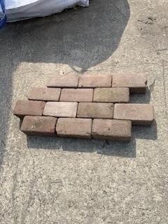 Mooie partij gebakken klinkers, Tuin en Terras, Tegels en Klinkers, Gebruikt, Klinkers, Overige materialen, 10 m² of meer, Ophalen of Verzenden