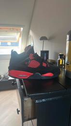 Jordan 4 red thunder maat 43, Zwart, Ophalen of Verzenden, Gedragen, Jordan