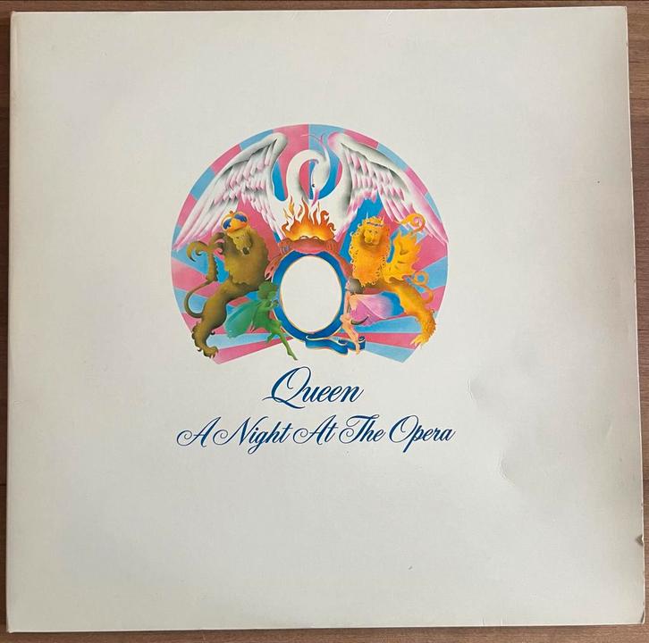 Queen - A Night at the Opera LP, Cd's en Dvd's, Vinyl | Rock, Gebruikt, Poprock, 12 inch, Ophalen of Verzenden