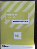 Examenbudel wiskunde vmbo-kb 2021, Boeken, Ophalen of Verzenden, Zo goed als nieuw, Wiskunde A, VMBO