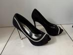 Zwarte feestelijke gala pumps te koop!, Ophalen of Verzenden, Zo goed als nieuw, Zwart