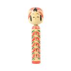Vintage Kokeshi Pop XL Hout Japan Showa Periode 36cm, Ophalen of Verzenden, Gebruikt, Pop