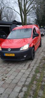 Volkswagen Caddy 1.6 D 55KW 2011 Airco schuifdeur euro 5, Voorwielaandrijving, Euro 5, Stof, Zwart