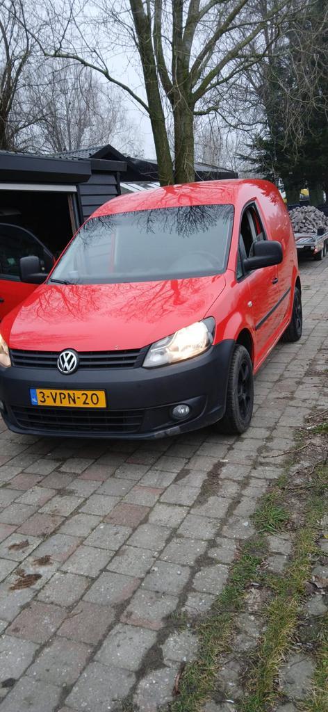 Volkswagen Caddy 1.6 D 55KW 2011 Airco schuifdeur euro 5, Auto's, Bestelauto's, Bedrijf, Volkswagen, Diesel, Euro 5, Handgeschakeld