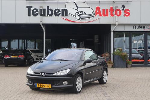 Peugeot 206 CC 2.0-16V Climate control, Radio, Elektrische r, Auto's, Peugeot, Bedrijf, Te koop, ABS, Airbags, Alarm, Boordcomputer