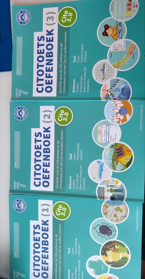 Cito oefenboeken Groep 7 – netjes, schoon en compleet, Verzamelen, Supermarktacties, Ophalen of Verzenden