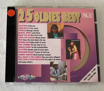 CD 25 Oldies Best Vol 15 beschikbaar voor biedingen