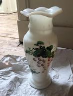 brocante vaas melkglas, Ophalen of Verzenden