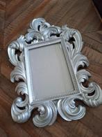 Fotolijst 28x20 zilver kitsch, Ophalen of Verzenden