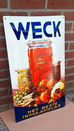 Pracht nieuw Weck emaille reclamebord., Reclamebord, ., Nieuw, Ophalen of Verzenden