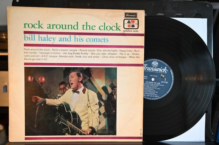 LP 1966 Bill Haley and his Comets    Rock around the clock, Cd's en Dvd's, Vinyl | Rock, Gebruikt, 12 inch, Ophalen of Verzenden