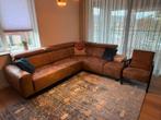 Luxe Xooon hoekbank + fauteuil | Bruin | Zo goed als nieuw, Ophalen, Zo goed als nieuw, Modern, Stof