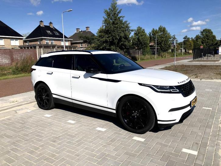 Land Rover Range Rover Velar 3.0 V6 300pk AWD AUT 2017 Wit, Auto's, Land Rover, Particulier, 360° camera, 4x4, ABS, Achteruitrijcamera