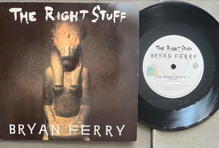 Bryan Ferry - The Right Stuff 7” UK 1985, Cd's en Dvd's, Vinyl Singles, Gebruikt, Pop, Ophalen of Verzenden