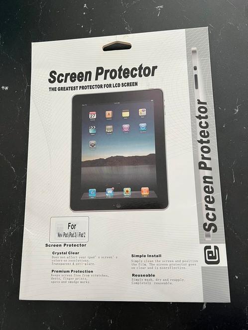 Screenprotector voor iPad 2 en iPad 3, Computers en Software, Tablet-hoezen, Nieuw, Screenprotector, Ophalen of Verzenden